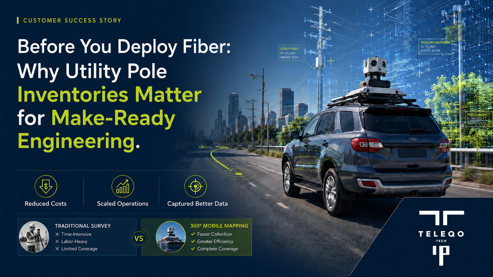 Before You Deploy Fiber: Why Utility Pole Inventories Matter for Make-Ready Engineering
